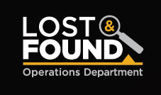 Lost and Found Operations Department